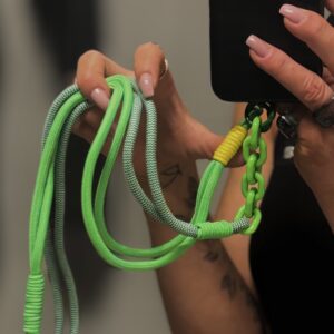 Crossbodystrap neongrön